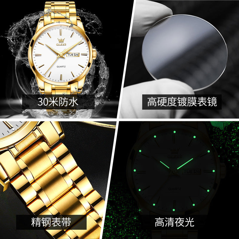 Anima Men's Automatic Mechanical Watch - Slim & Waterproof