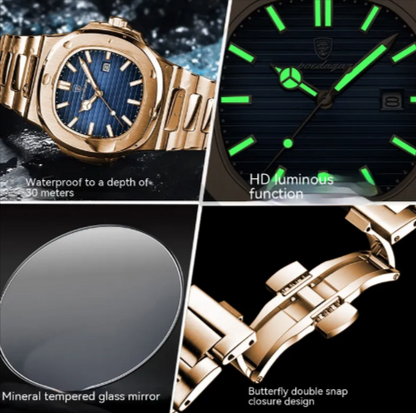 Ultra-thin Waterproof Quartz Watch