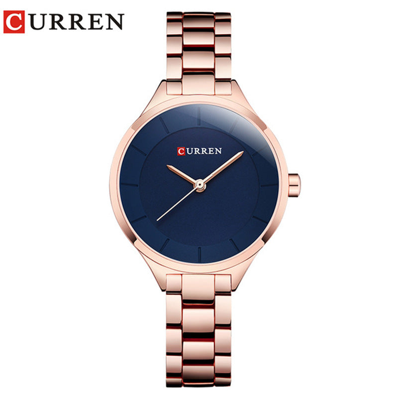 Curren 9015 Women's Waterproof Quartz Steel Watch