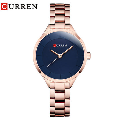 Curren 9015 Women's Waterproof Quartz Steel Watch