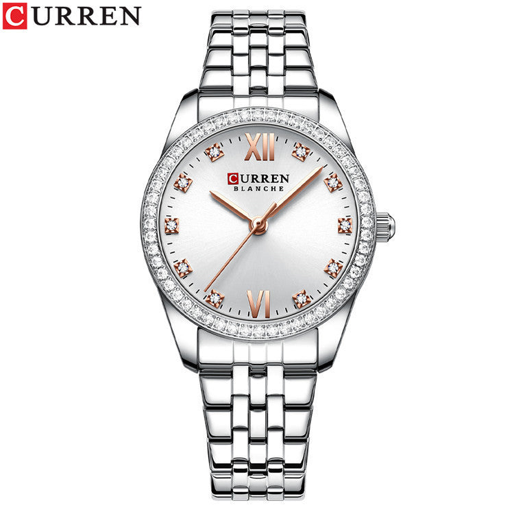 CURREN 9086 Women's Stylish Waterproof Quartz Watch