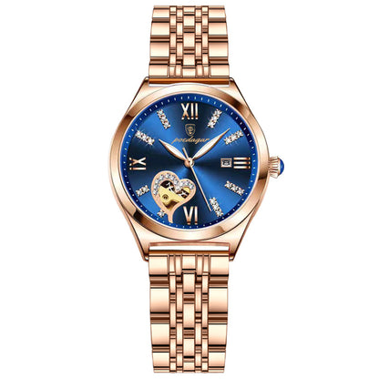 Swiss Certified Diamond Studded Waterproof Women's Watch