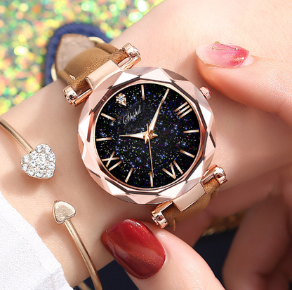 Luminous Diamond Starry Sky Watch