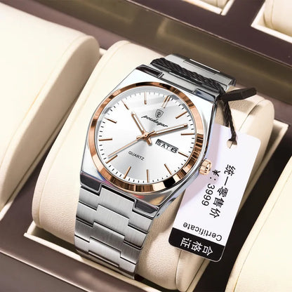 Ultra-thin Waterproof Men's Quartz Watch