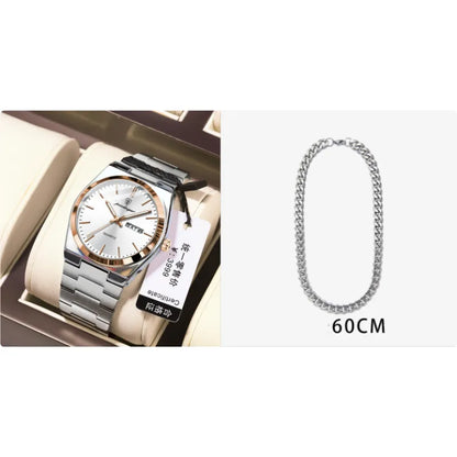 Ultra-thin Waterproof Men's Quartz Watch