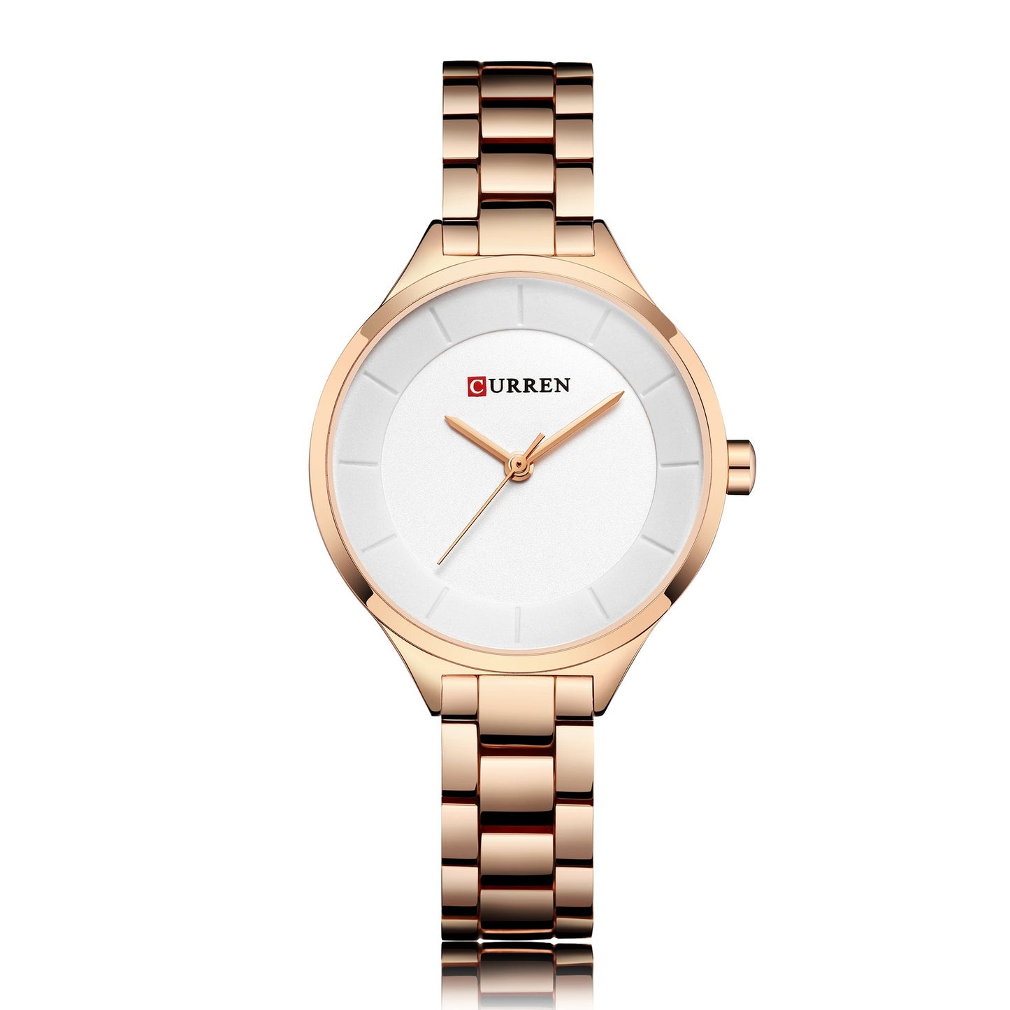 Curren 9015 Women's Waterproof Quartz Steel Watch