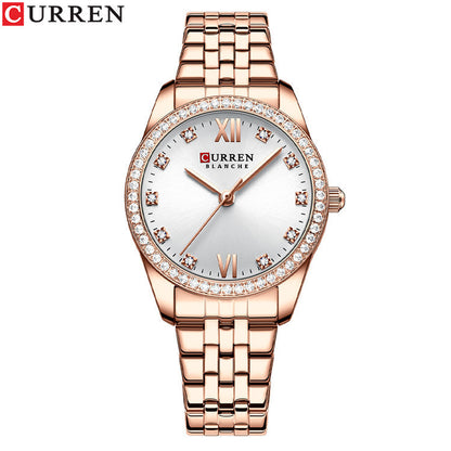 CURREN 9086 Women's Stylish Waterproof Quartz Watch