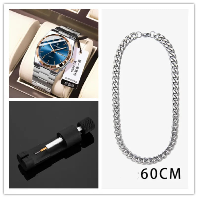 Ultra-thin Waterproof Men's Quartz Watch