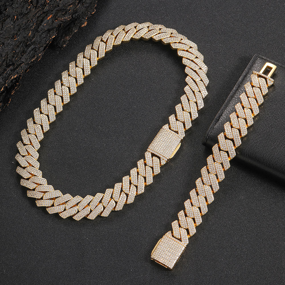 Men's 3-Row Flip Buckle Bracelet