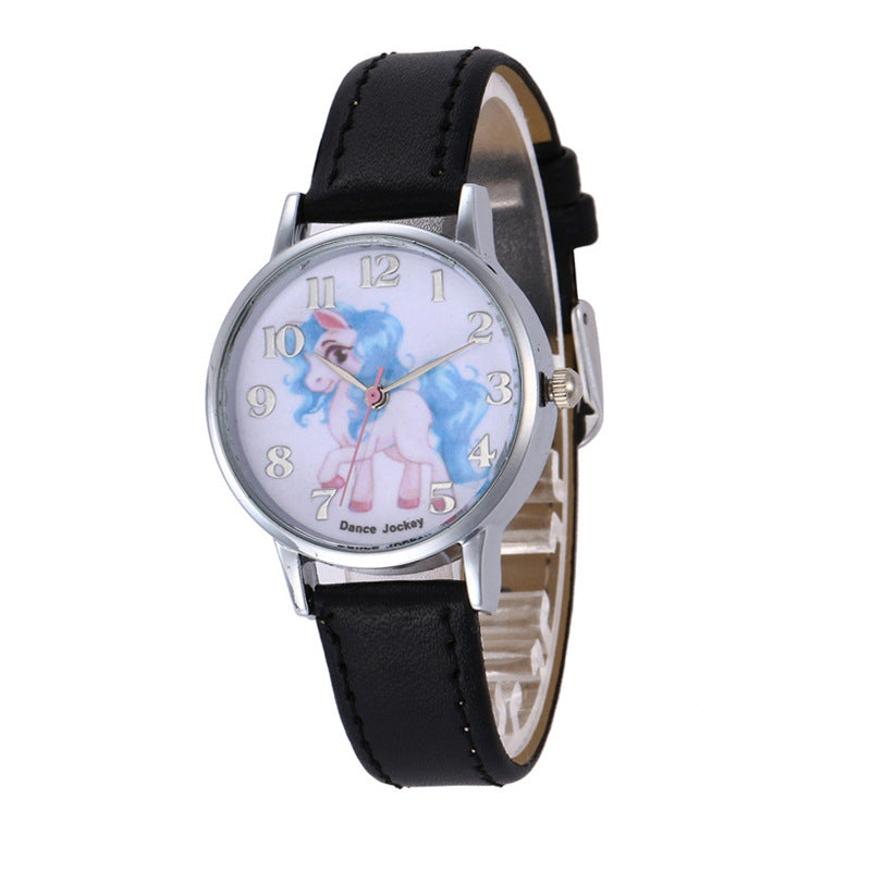 Kids Cartoon Unicorn Watch for Children