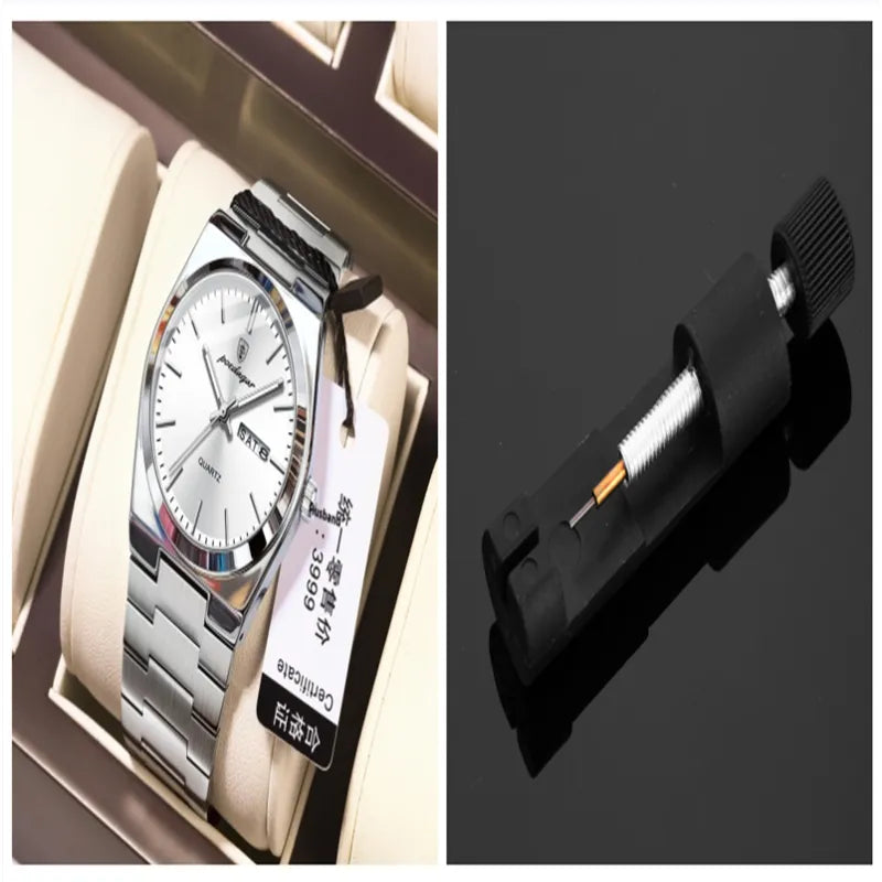 Ultra-thin Waterproof Men's Quartz Watch