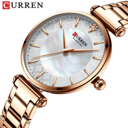 Curren 9072 Women's Waterproof Quartz Watch (Fashion)