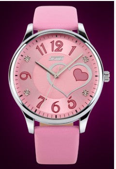 Stylish Women's Quartz Watch with Leather Band