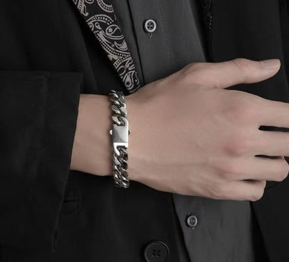 Cuban Bracelet in Titanium Steel Accessories