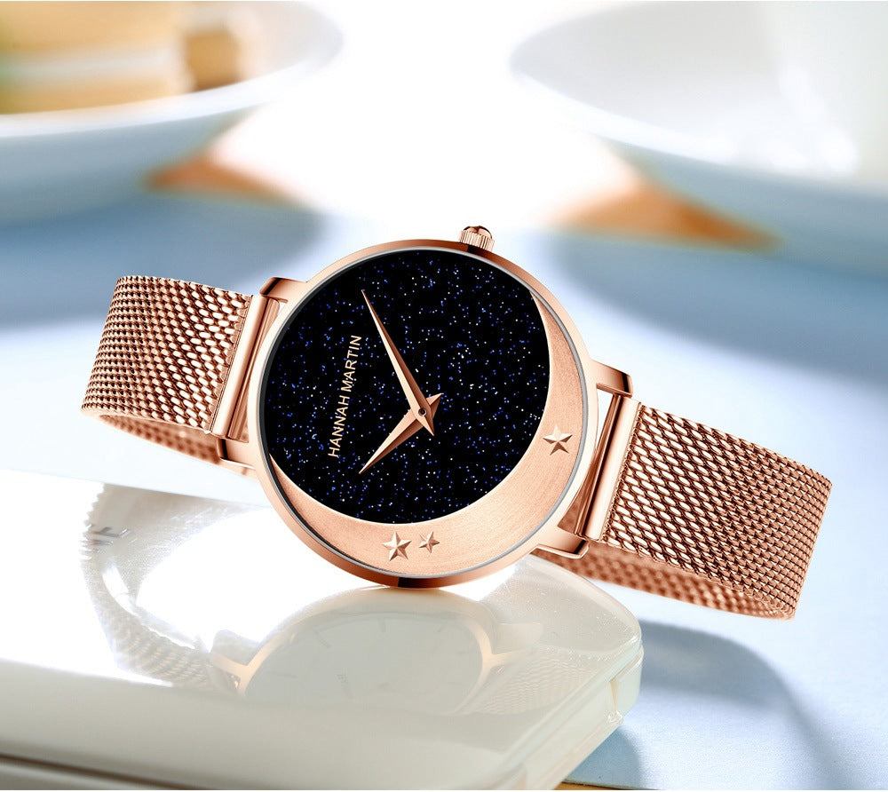 Hannah Martin Starry Sky Women's Quartz Watch
