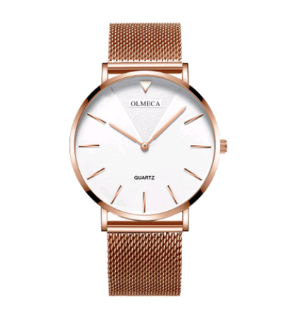 Stylish Women's Waterproof Quartz Watch with Custom Band