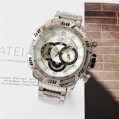 2019 Invicta Men's Quartz Watch with Steel Band