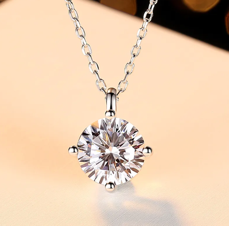 Elegant 925 Sterling Silver Women's Necklace