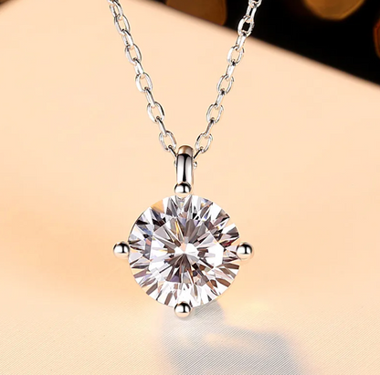 Elegant 925 Sterling Silver Women's Necklace