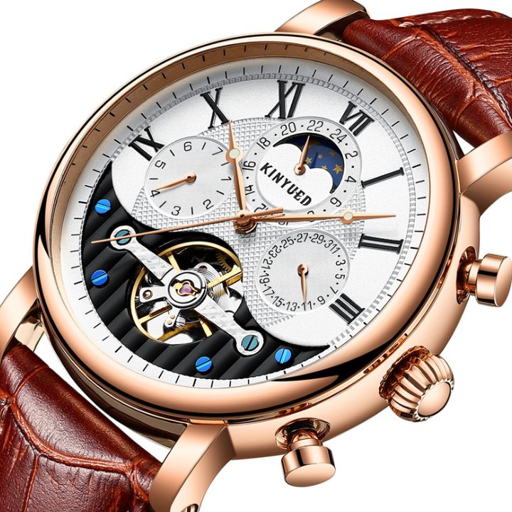 Men's Mechanical Skeleton Watch