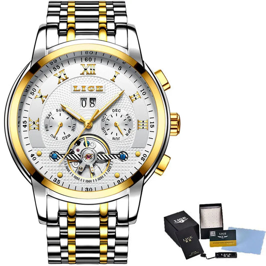 Automatic Mechanical Waterproof Business Watch