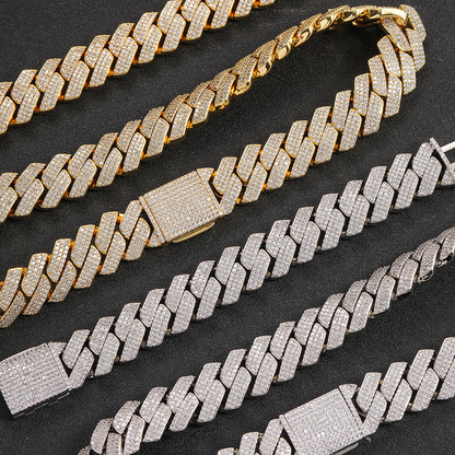 Men's 3-Row Flip Buckle Bracelet