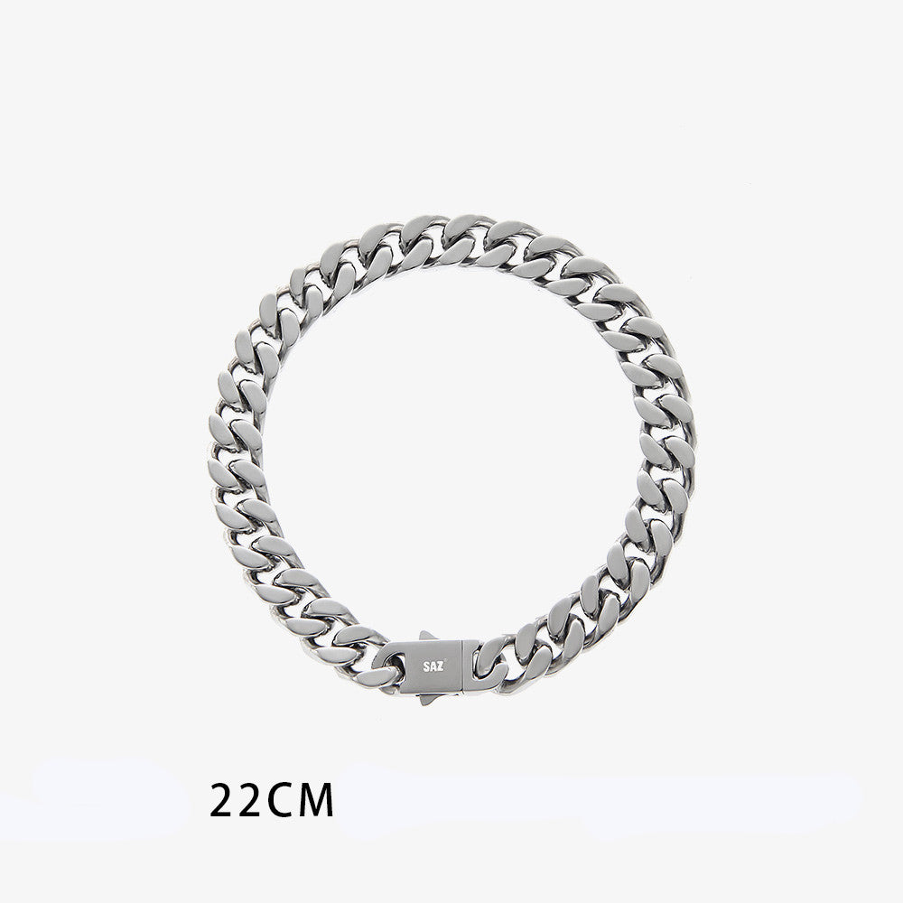 Cuban Bracelet in Titanium Steel Accessories