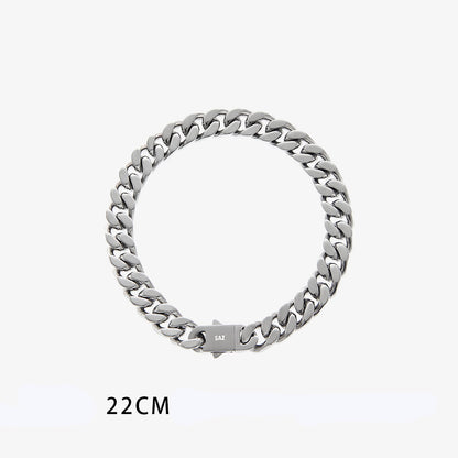 Cuban Bracelet in Titanium Steel Accessories