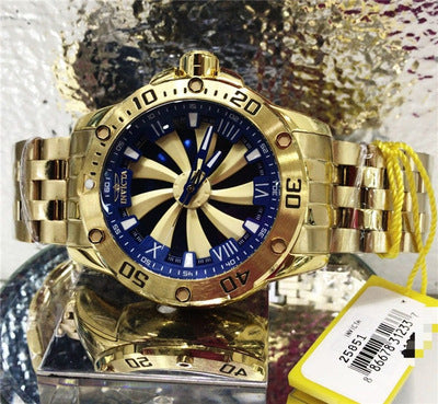 Invicta Men's Blue Luminous Automatic Watch 25848