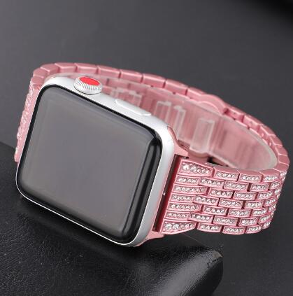 Stainless Steel Diamond Watch Strap