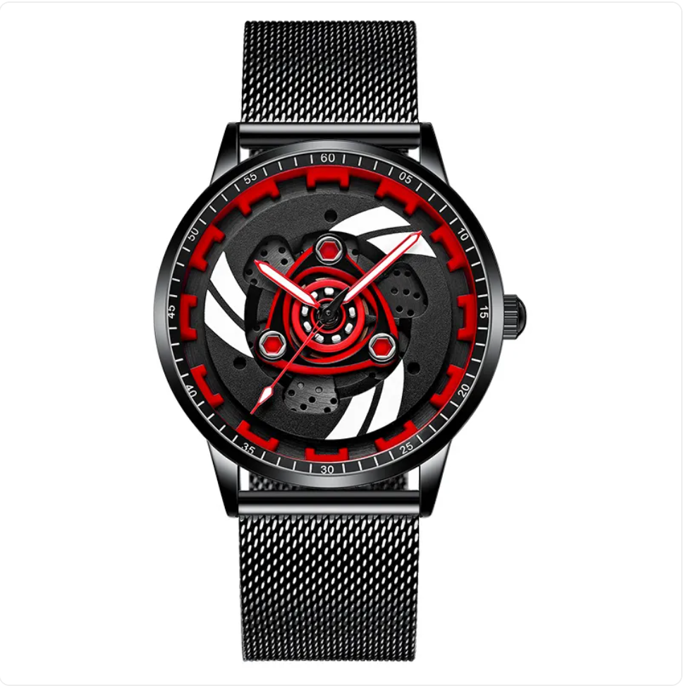 Skeleton Forged Caliper AMG488 Men's Watch