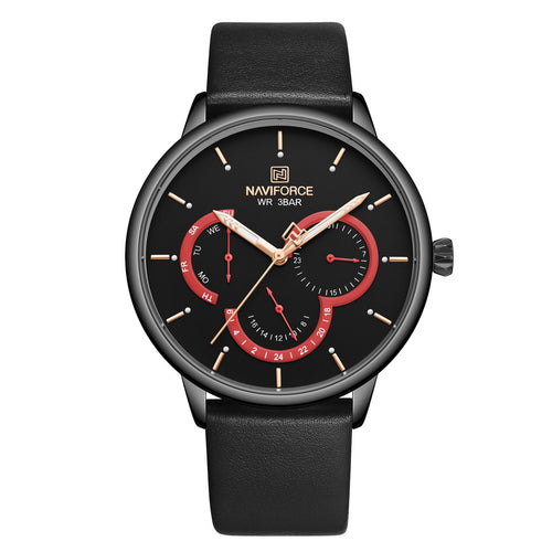 Waterproof Quartz Men's Watch with Calendar Function