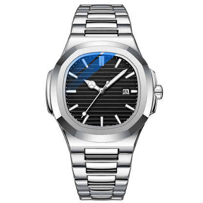 Men's Luminous Steel Strap Waterproof Watch