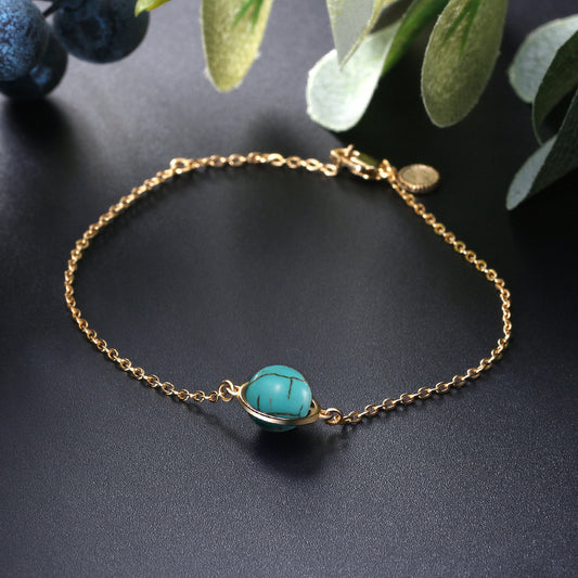 S925 Silver Bracelet with Pearl and Gemstone Accents