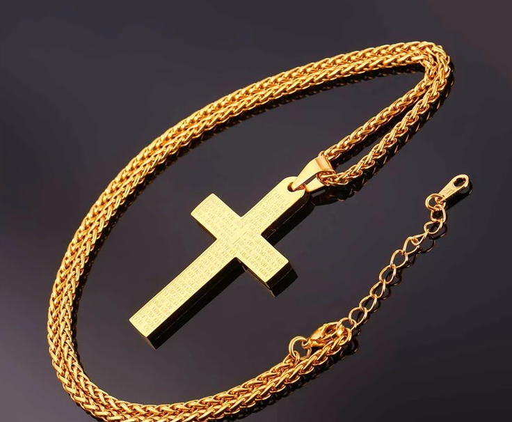 Stainless Steel Cross Necklace