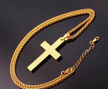 Stainless Steel Cross Necklace