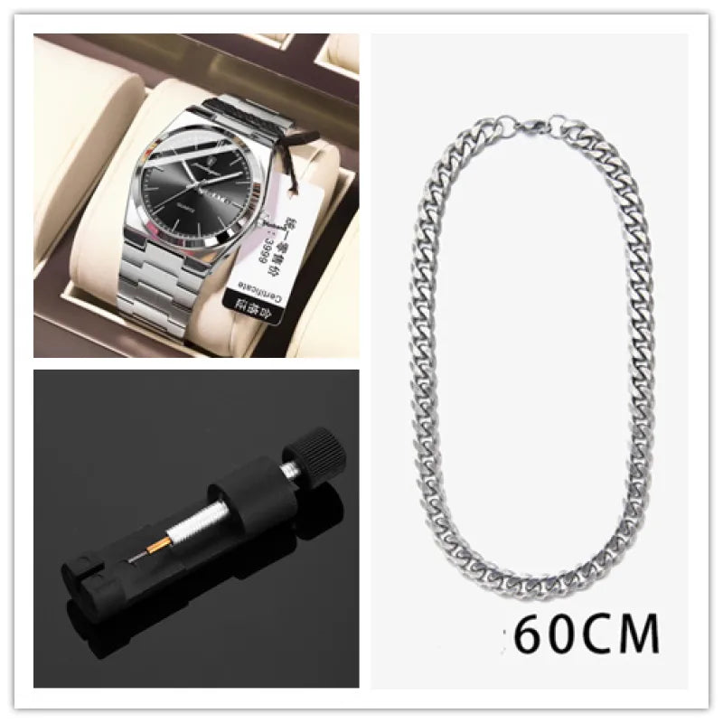 Ultra-thin Waterproof Men's Quartz Watch