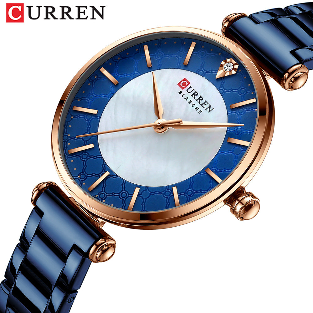 Curren 9072 Women's Waterproof Quartz Watch (Fashion)