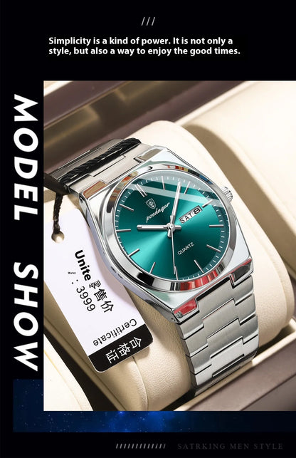 Ultra-thin Waterproof Men's Quartz Watch