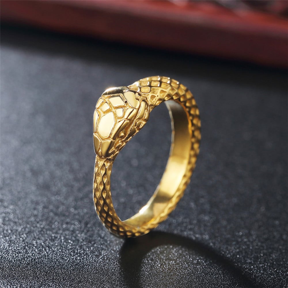Personalized Retro Titanium Steel Ring