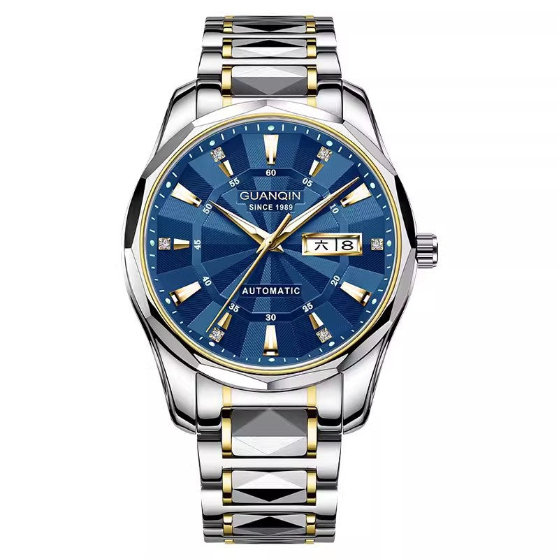 Swiss Business Luminous Men's Watch - Waterproof Mechanical