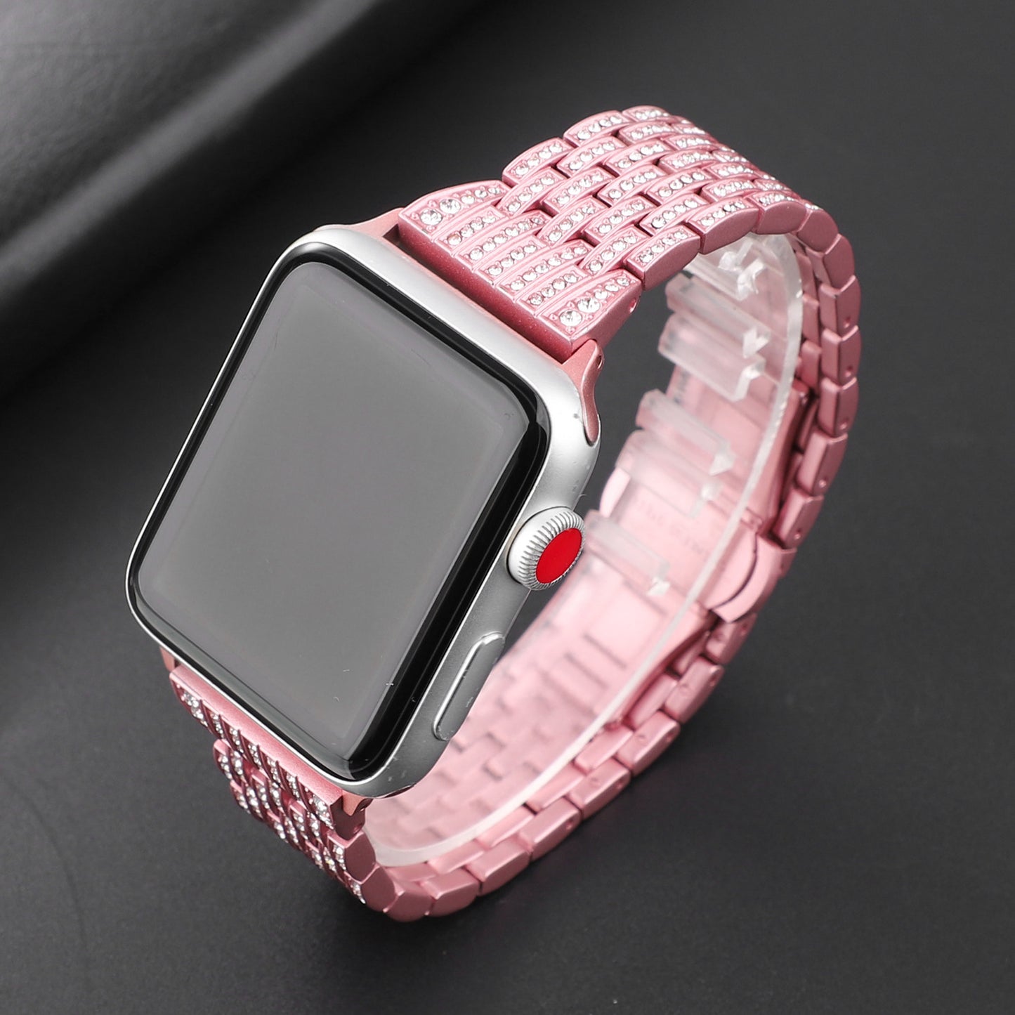 Stainless Steel Diamond Watch Strap