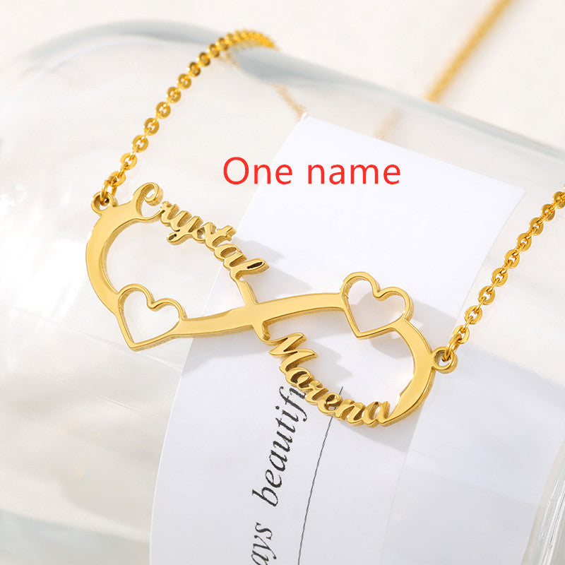 Custom DIY Vacuum Necklace with Stainless Steel Letters