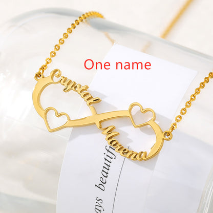 Custom DIY Vacuum Necklace with Stainless Steel Letters