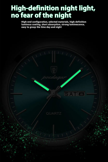 Ultra-thin Waterproof Men's Quartz Watch