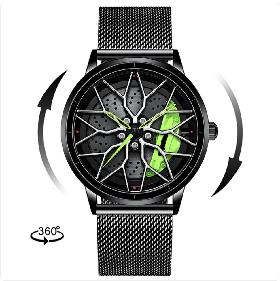 Skeleton Forged Caliper AMG488 Men's Watch