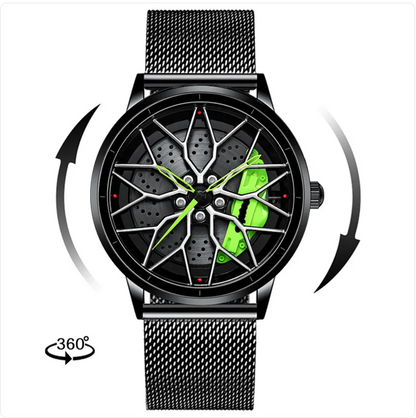 Skeleton Forged Caliper AMG488 Men's Watch