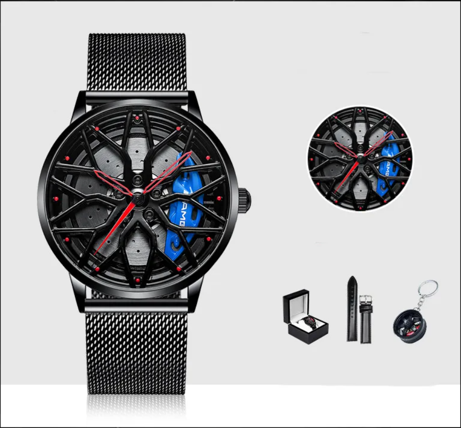Skeleton Forged Caliper AMG488 Men's Watch