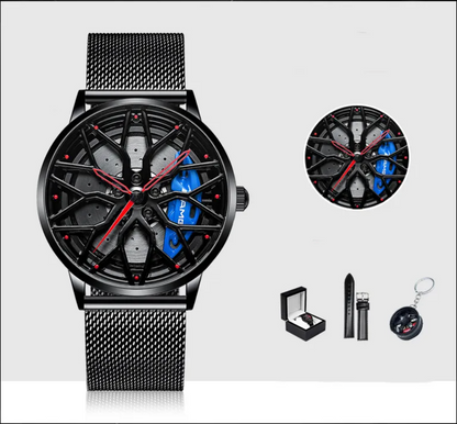 Skeleton Forged Caliper AMG488 Men's Watch