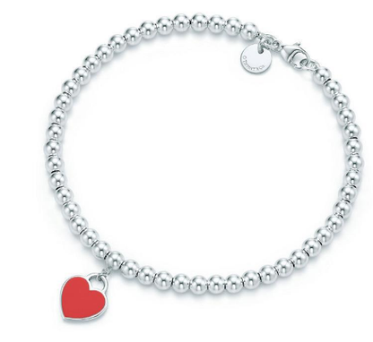 925 Sterling Silver Love Necklace with Heart Pendant